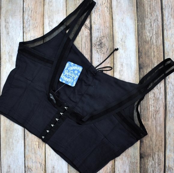 Last 1! FP She's Fancy Longline Bralette Black - Picture 8 of 12
